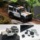 Master 1:64 Land Rover Defender 110 Gulf Muddy Diecast Model Car in box