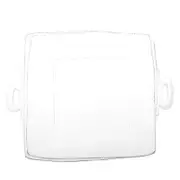 Vietri Lastra Square Handled Platter