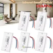 1-5Pcs Automatic PIR Occupancy Motion Sensor Light Switch Auto On/Off Infrared