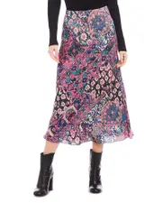Karen Kane Bias Cut Midi Skirt