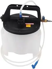 Brake Oil Bleeding Tool Brake Fluid Bottle Filling Equipment Pneumatic Brake Fluid Bleeder Tool, 2L with Hose