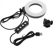Homoyoyo Led Video Light 4 Inch Ring Fill Light Clip for Conference Remote Work Streaming