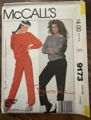 Vtg McCall's Brooke Learn to Sew pattern 9173 Misses Top & Pants sz L 18-20 unc
