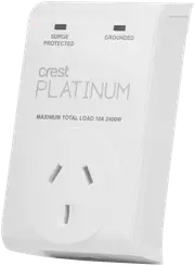 Crest Single Socket Surge Protector