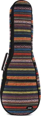 On-Stage Stands GBU4101S Deluxe Striped Pattern Ukulele Gig Bag - Baritone