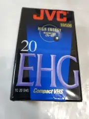 NEW JVC TC-20 Compact VHS-C Camcorder Tape 60 Min. High Energy Magnetite EHG 20