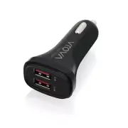 O-Alogic VROVA 2 Port USB-A Car Charger 5V/4.8A (2.4A + 2.4A) with Smart Charge