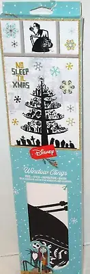 Disney Window Clings Nightmare Before Christmas Peel Stick Jack Oogie + NEW