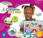 Rivetrix Creative Mushrooom Children Puzzle Pegs Board Educational Learning Toy