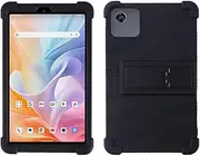【QYCyu】 Case for ALLDOCUBE iPlay 60 mini 8.7 inch, Soft Silicone, Shock-Resistant, Adjustable Bracket,Cover for ALLDOCUBE iPlay 60 mini.(Black)