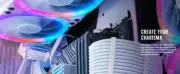 Antec Fusion 5x 120mm ARGB PWM HB white Fans + ARGB Controller, 57.93 CFM, AP 2.
