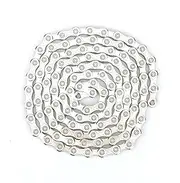 21/24/27 Speed Bike Chain,Bicycle Chain for Road BMX Chain Mountain Racing Cycling,Single Speed Chain,116 Links, Steel Cycling Hollow Out Chains