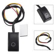 DC12V 200mA 2.4W LED Light Car Push Button Latching Turn ON/OFF Switch New (for: Renault)
