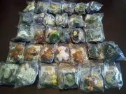 Complete Set Star Wars Toys, Vehicles & Figures w/ Darth Vader Burger King RARE