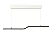 IKEA PILSKOTT LED Graphic Shape Pendant lamp, smart black 604.781.07