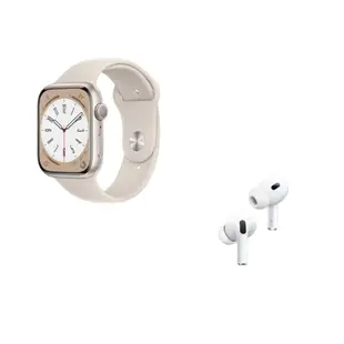 Apple Watch Series8 41mm GPS版+AirpodsPro 第2代 組合