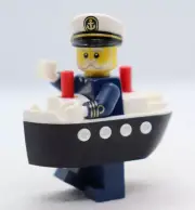 Ferry Boat Captain Series 23 71034 CMF LEGO® Minifigure Mini Figure