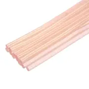 Mini Hot Glue Sticks for Glue Gun 8-inch x 0.28-inch Peach Pink 12Pcs