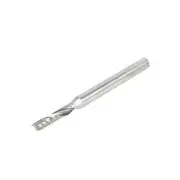 Round Shank 2.5mm x 12mm Carbide Single Flute Spiral End Mill CNC Router Bit