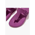 【FITFLOP】IQUSHION ADJUSTABLE BUCKLE FLIP-輕量 可調式 T型涼鞋 紫色 US8