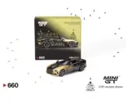 1:64 BENTLEY MULLINER BACALAR CHRISTMAS EDITION 2023 MINI GT 660