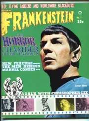 MAG: Castle of Frankenstein #11 1967-Christopher Lee-Star Trek-Leonard Nimoy-...