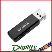 Simplecom CR301B SuperSpeed USB 3.0 Card Reader 2 Slot