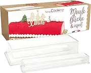 ScrapCooking Yule Log Mold, White