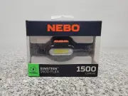 NEBO Einstein 1500 Flex, 1500 Lumen Rechargeable Headlamp