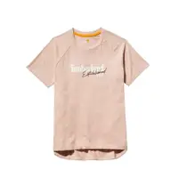 在飛比找ETMall東森購物網優惠-Timberland 女款豆沙紅有機棉LOGO短袖T恤A42