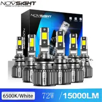 在飛比找蝦皮商城優惠-Novsight N74 LED 汽車大燈 H1 H3 H4