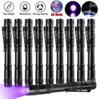 10X UV Flashlight Light Penlight 395nm Black Light Portable Ultra Violet Pocket