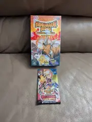 Dinosaur King TCG Starter Set W/ Colosseum Team Battle Booster Pack Sealed 2008