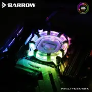 Barrow Aurora LE CPU Block for Intel 115X 1200cpu - WHITE + rgb controller combo