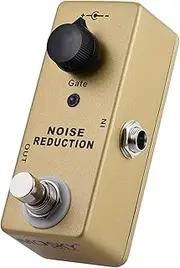 Labymos MP-40 Noise Gate Noise Reduction Suppressor Mini Single Guitar Effect Pedal True Bypass Gold Color