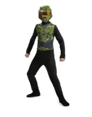 Disguise Halo Infinite Master Chief Boy's 2-PC Classic Halloween Costume: S 4-6