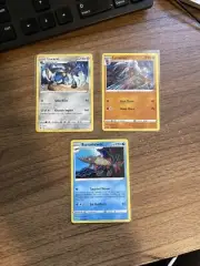 Pokemon Vivid Voltage Lucario Lycanroc Barraskewda Rare Non Holo Cards