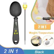 Precise Food Measuring Scoop Scale Mini Digital Food Spoon Scale w/ thermometer