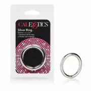 CalExotics - Silver Ring Medium - Male Penis Erection Ring Enhancer
