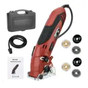 Mini Circular Saw Set, 400W High Power Compact Saw for Drywall, Tile, Metal, ...