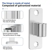 2Pcs Gate Hinge Galvanized Iron Farm Gate Hinge Fence Gate Hinge Heavy xiZCA