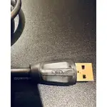 QED USB (A-MINIB) 1M 1米DAC 線 喇叭線 公對公