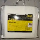 NEW Cabela’s Solid Fleece Twin Sheet Set Ivory