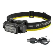 Nitecore HC70 UHE 1600 Lumen Rechargeable Headlamp with Extra Long Runtime