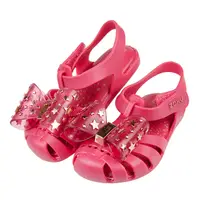 在飛比找PChome24h購物優惠-《布布童鞋》ZAXY幻想曲桃紅色蝴蝶結兒童護趾涼鞋香香鞋(1