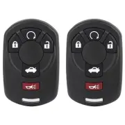 Pair Keyless Entry Remote Fob for Chevrolet Corvette Cadillac RX350