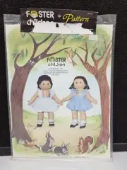 NEW 1983 Foster Children QUINTESSA 22" Dolls Clothes Pattern Elf Designs