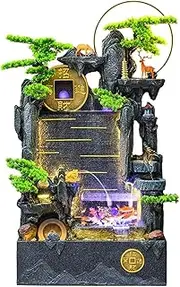 Indoor Freestanding Fountain Living Room Balcony Rockery Water Fountain Fish Tank Circulating Water Landscape Ornaments