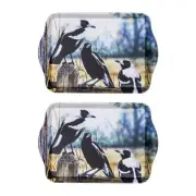2pc Ashdene 21cm A Country Life Scatter Food Tray Serving Country Lifestyle