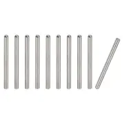 3x40mm Dowel Pins, 10pcs Round Head Flat Chamfered End Dowel Pin